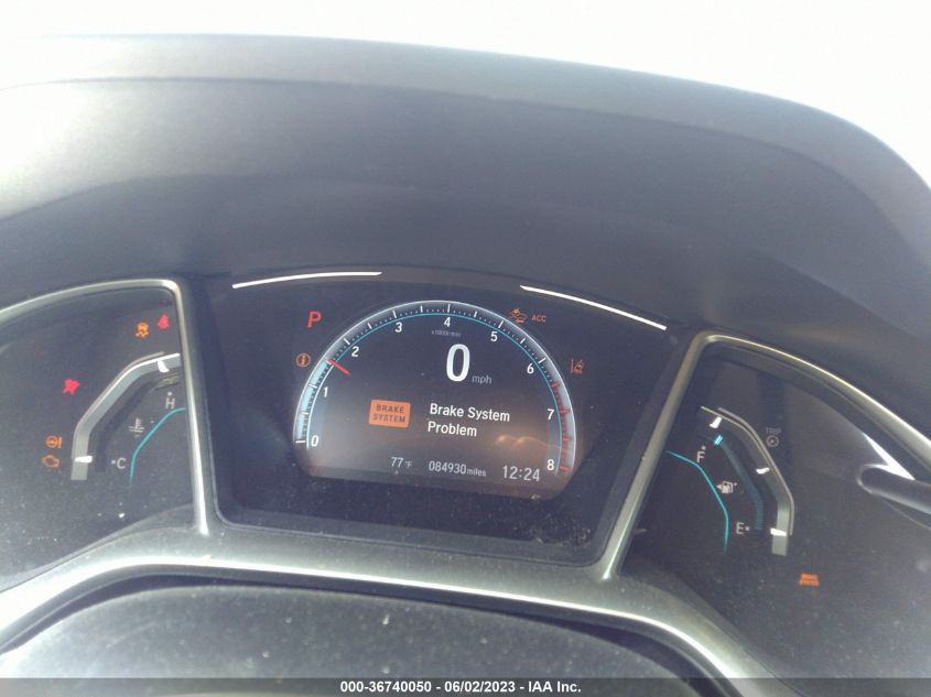 2019 HONDA CIVIC SEDAN EX - 19XFC1F38KE212955