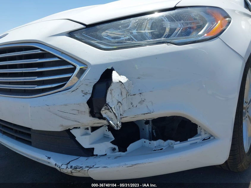 VIN 3FA6P0HDXJR150654 2018 FORD FUSION SE