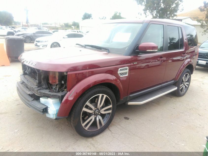 2015 LAND ROVER LR4 LUX - SALAK2V65FA767281