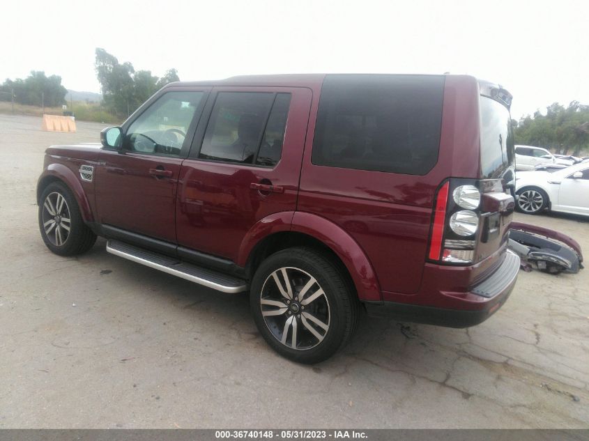 2015 LAND ROVER LR4 LUX - SALAK2V65FA767281
