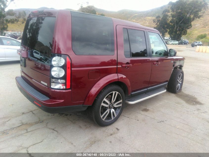 2015 LAND ROVER LR4 LUX - SALAK2V65FA767281