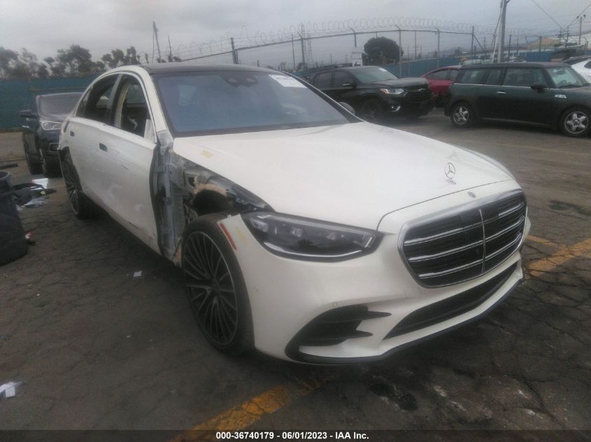 2022 MERCEDES-BENZ S-CLASS S 580 - W1K6G7GB4NA142610