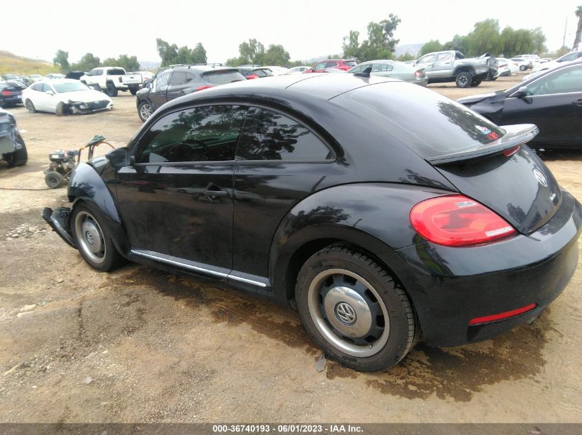2016 VOLKSWAGEN BEETLE COUPE 1.8T CLASSIC - 3VWF17AT1GM638822