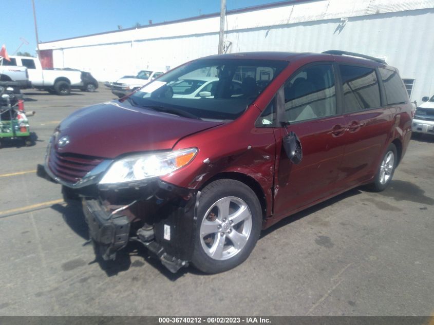 2015 TOYOTA SIENNA LE - 5TDKK3DC0FS588898