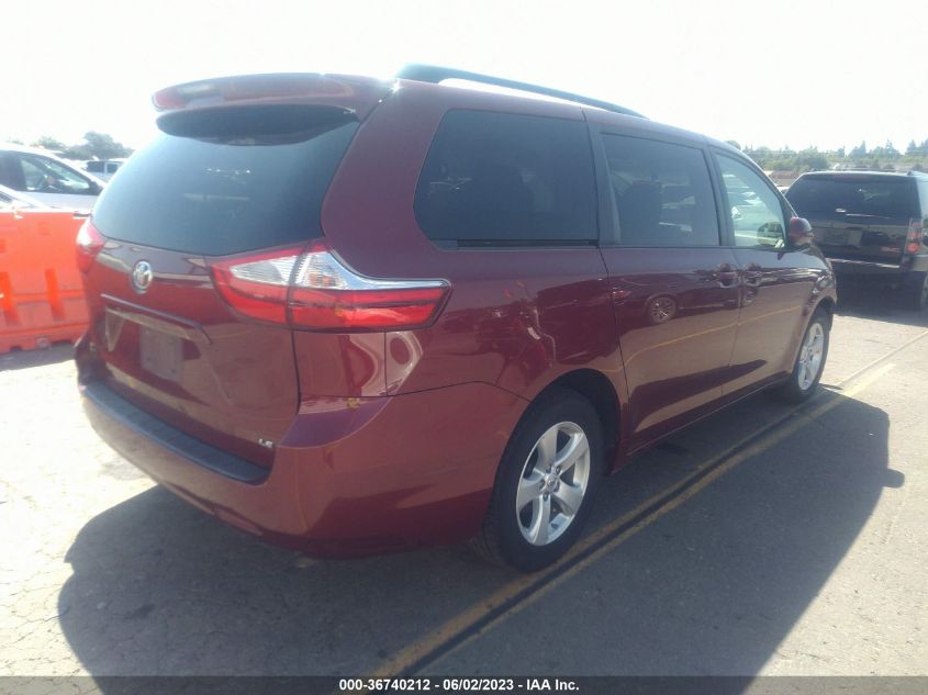 2015 TOYOTA SIENNA LE - 5TDKK3DC0FS588898
