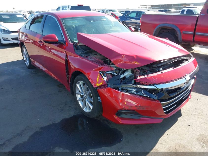 2021 HONDA ACCORD SEDAN LX - 1HGCV1F16MA038693