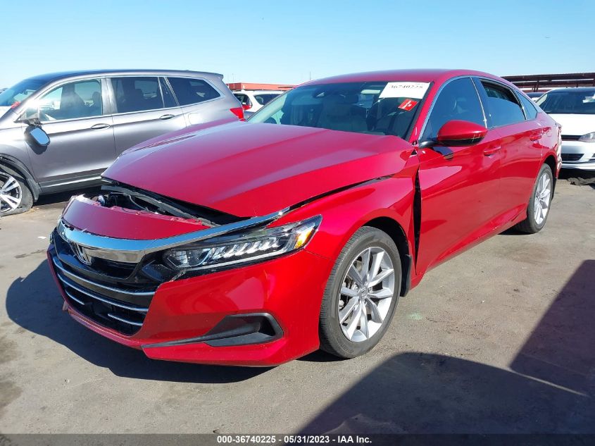 2021 HONDA ACCORD SEDAN LX - 1HGCV1F16MA038693