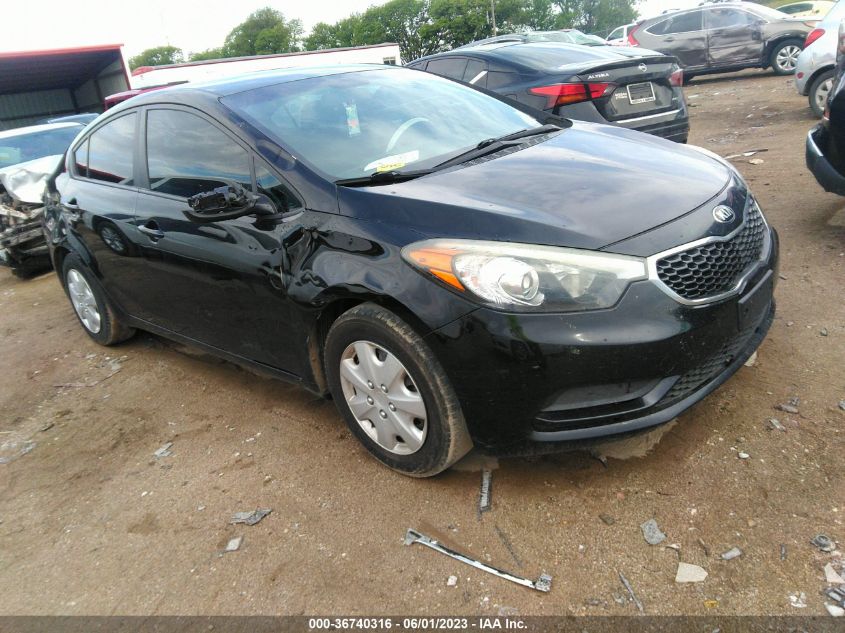 2016 KIA FORTE LX - KNAFK4A63G5501344