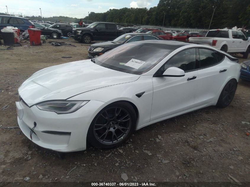 2022 TESLA MODEL S - 5YJSA1E57NF470048