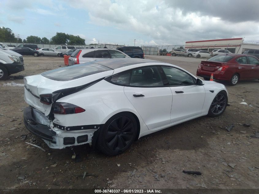 2022 TESLA MODEL S - 5YJSA1E57NF470048