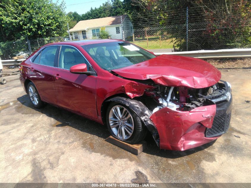 2017 TOYOTA CAMRY XLE/SE/LE/XSE - 4T1BF1FK0HU712787