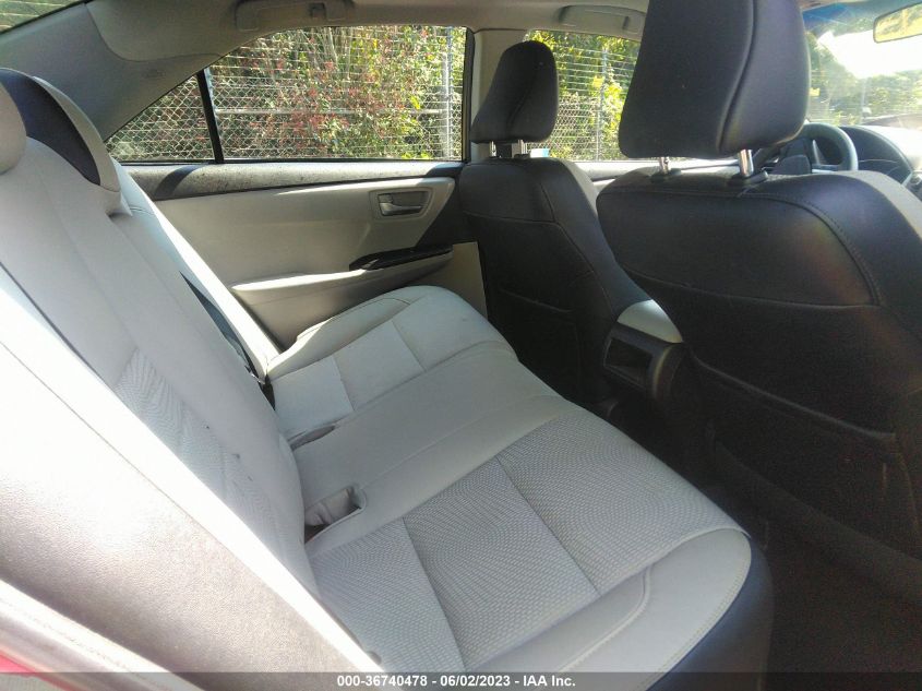 2017 TOYOTA CAMRY XLE/SE/LE/XSE - 4T1BF1FK0HU712787