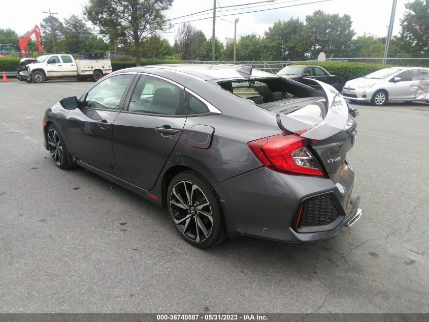 2018 HONDA CIVIC SI SEDAN - 2HGFC1E59JH707821