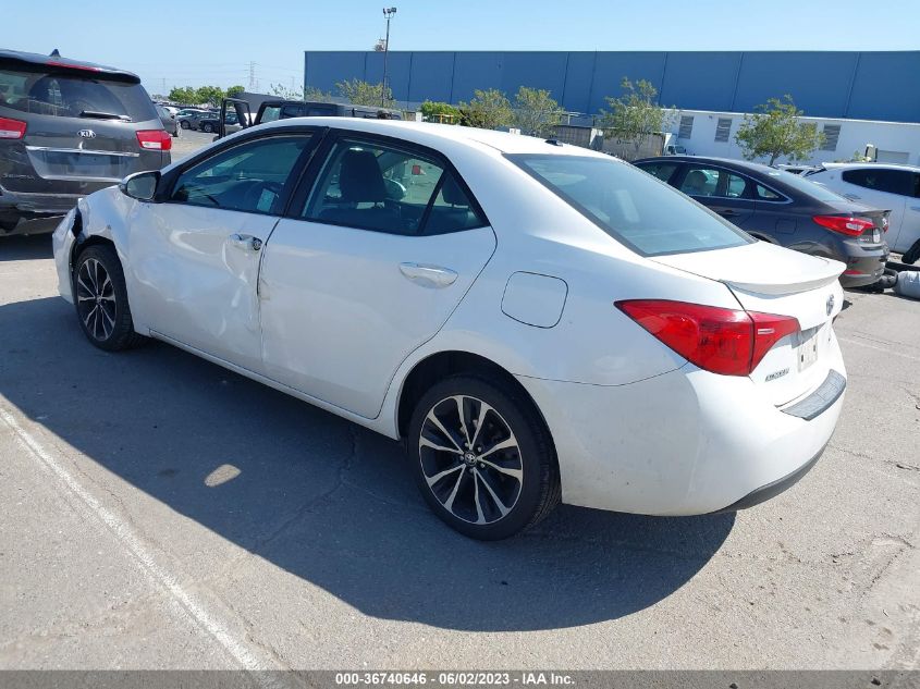 2017 TOYOTA COROLLA L/LE/XLE/SE - 2T1BURHE3HC954356