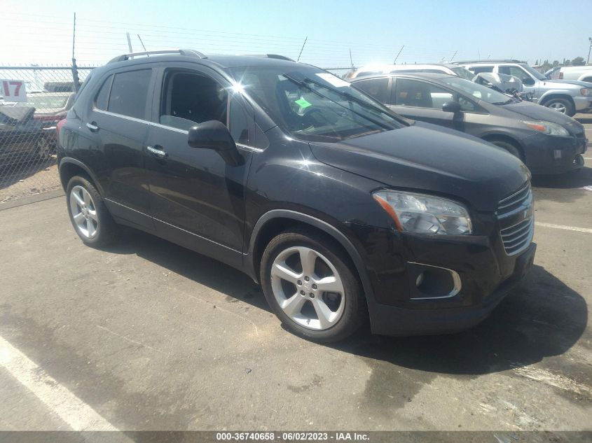 2015 CHEVROLET TRAX LTZ - 3GNCJTSB8FL237767