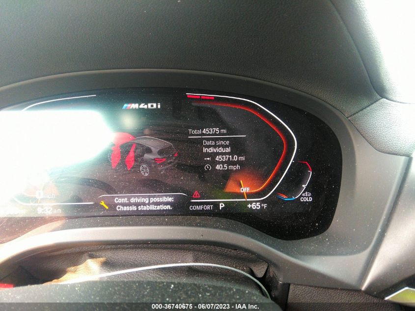 2021 BMW X3 M40I - 5UXTY9C0XM9E27758