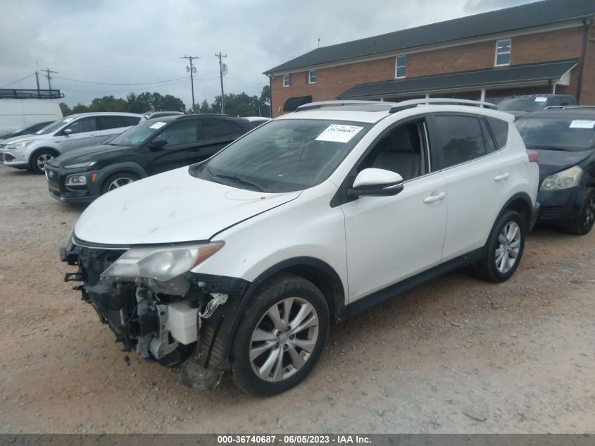 2013 TOYOTA RAV4 LIMITED - JTMDFREV7DD010726