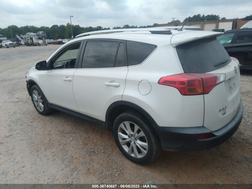 2013 TOYOTA RAV4 LIMITED - JTMDFREV7DD010726