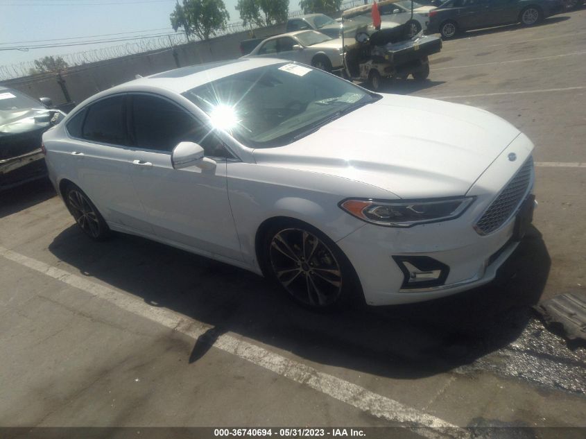 2020 FORD FUSION TITANIUM - 3FA6P0K91LR116674