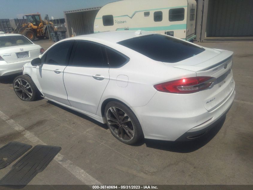 2020 FORD FUSION TITANIUM - 3FA6P0K91LR116674