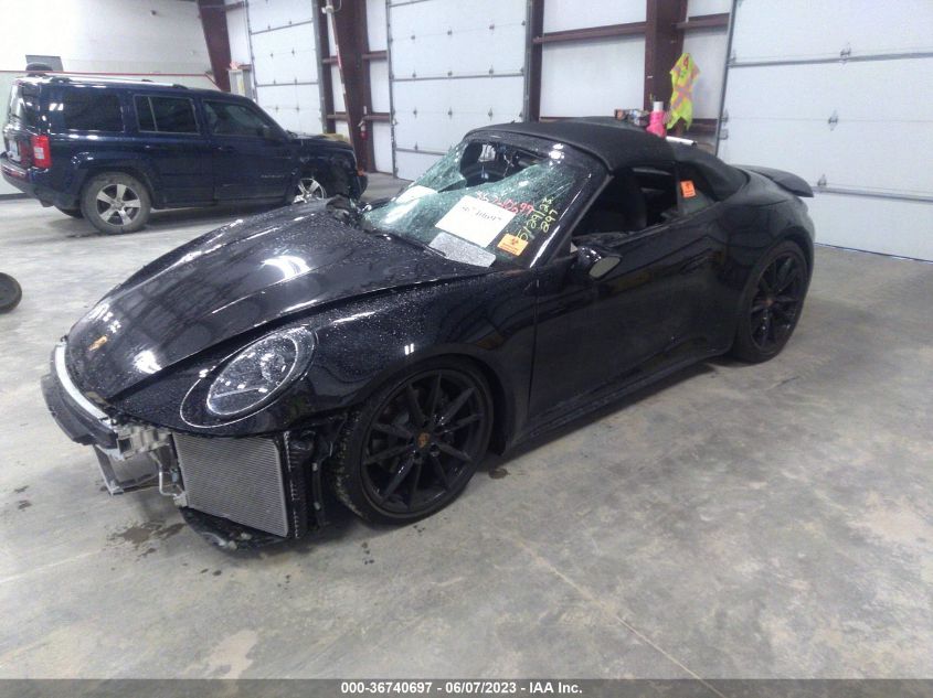 2022 PORSCHE 911 - WP0CA2A99NS237004
