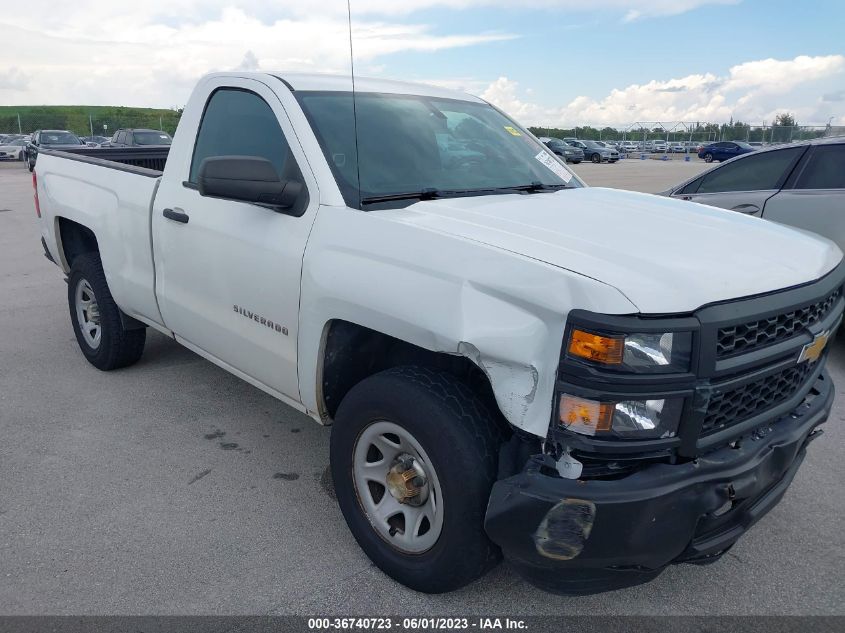 2014 CHEVROLET SILVERADO 1500 WORK TRUCK - 1GCNCPEH4EZ335673