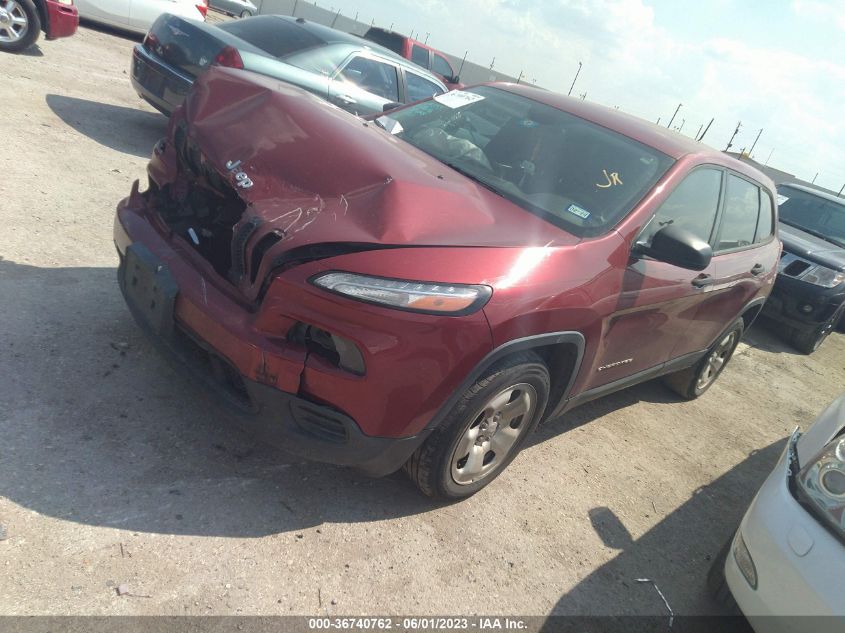 2014 JEEP CHEROKEE SPORT - 1C4PJLAB5EW288616