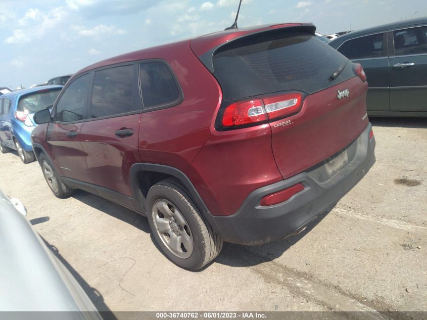 2014 JEEP CHEROKEE SPORT - 1C4PJLAB5EW288616
