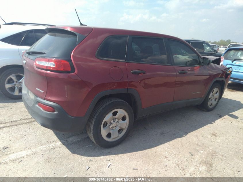 2014 JEEP CHEROKEE SPORT - 1C4PJLAB5EW288616