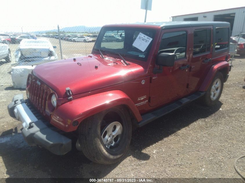 2013 JEEP WRANGLER UNLIMITED SAHARA - 1C4BJWEG0DL544758