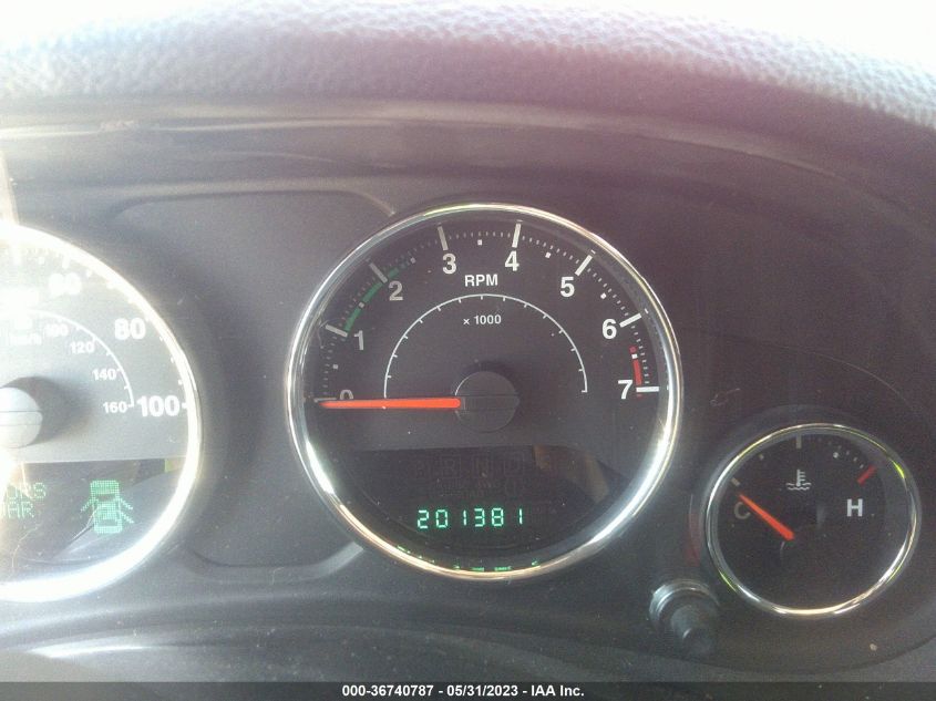2013 JEEP WRANGLER UNLIMITED SAHARA - 1C4BJWEG0DL544758