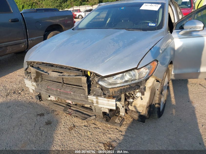 2013 FORD FUSION SE - 3FA6P0H75DR281621