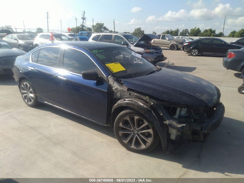 2015 HONDA ACCORD SEDAN SPORT - 1HGCR2F54FA044587