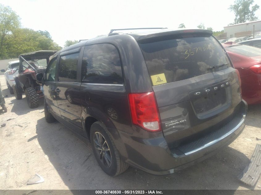 2017 DODGE GRAND CARAVAN SXT - 2C4RDGCGXHR700090