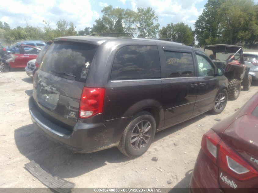 2017 DODGE GRAND CARAVAN SXT - 2C4RDGCGXHR700090