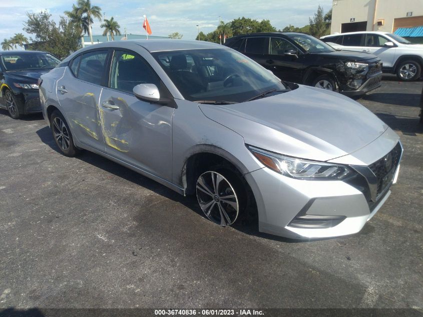 2021 NISSAN SENTRA SV - 3N1AB8CV3MY235480