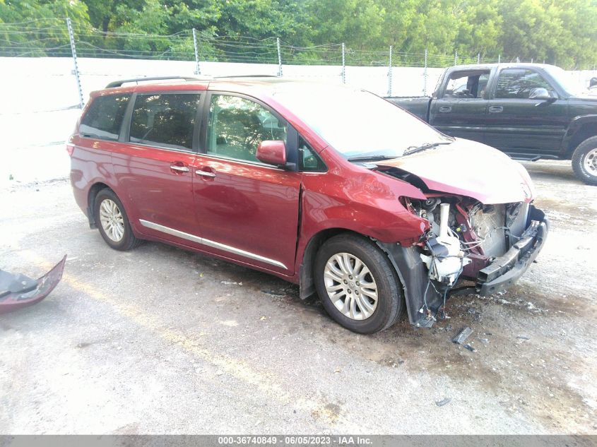 2015 TOYOTA SIENNA XLE/XLE AAS/LTD - 5TDYK3DC2FS637562