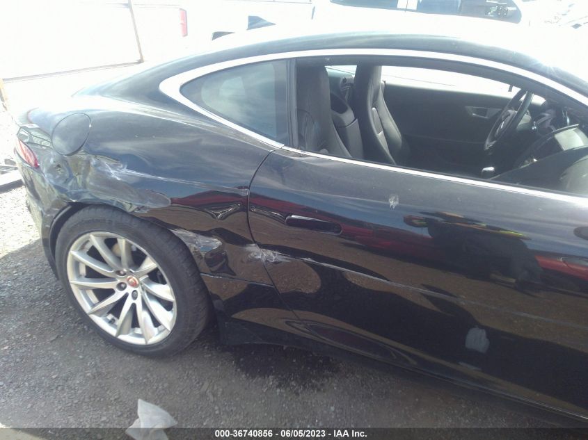 2016 JAGUAR F-TYPE SAJWB6A67G8K29010