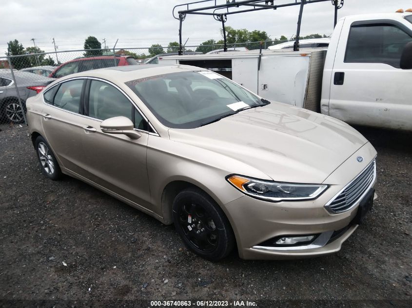 2017 FORD FUSION SE - 3FA6P0HD9HR232269