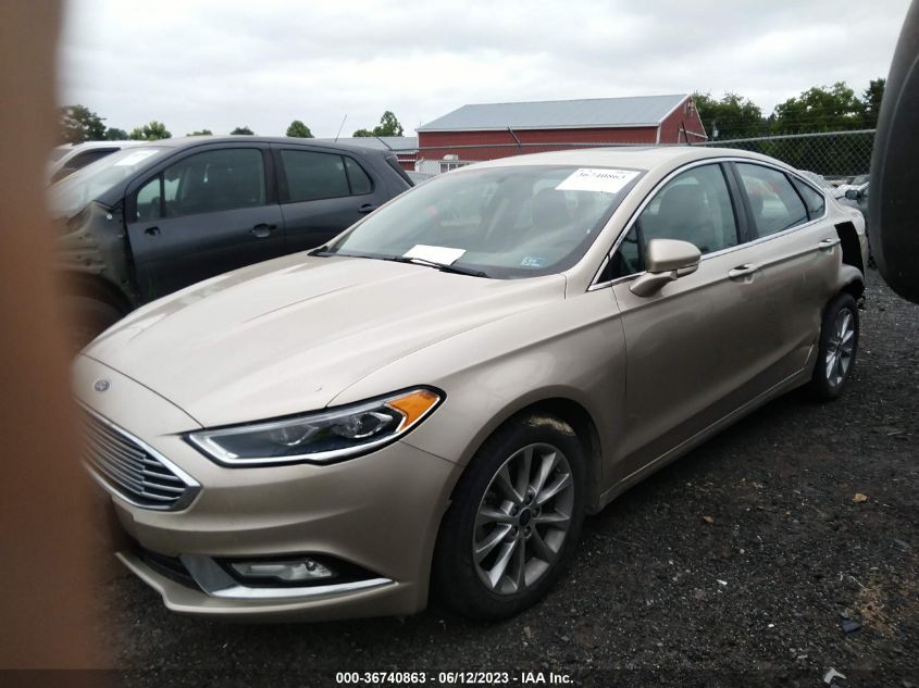 2017 FORD FUSION SE - 3FA6P0HD9HR232269