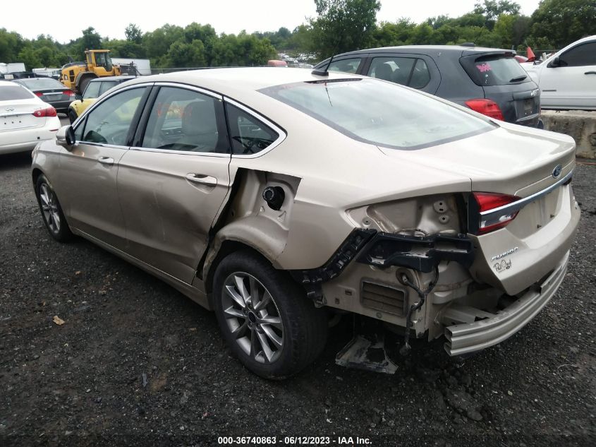 2017 FORD FUSION SE - 3FA6P0HD9HR232269