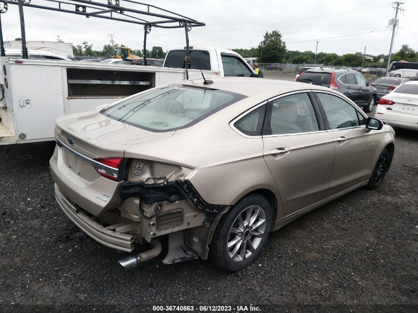 2017 FORD FUSION SE - 3FA6P0HD9HR232269