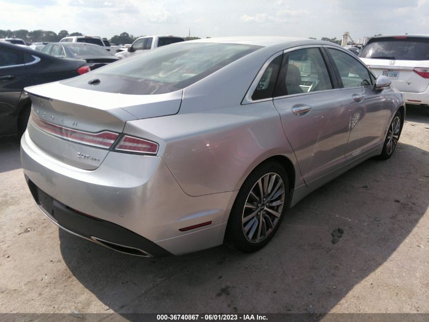 2017 LINCOLN MKZ SELECT - 3LN6L5D94HR619604