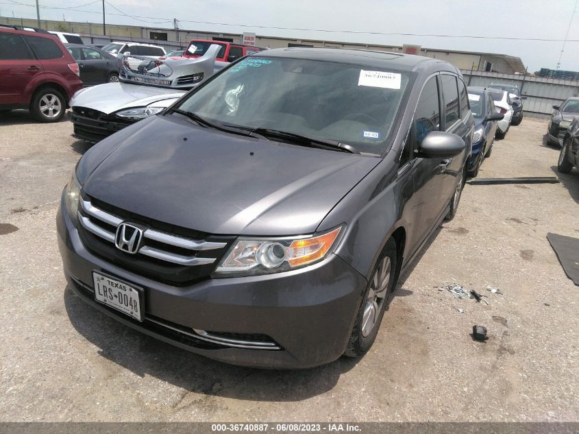 2014 HONDA ODYSSEY EX-L - 5FNRL5H62EB128348
