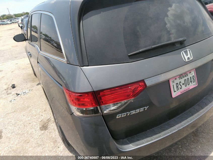 2014 HONDA ODYSSEY EX-L - 5FNRL5H62EB128348
