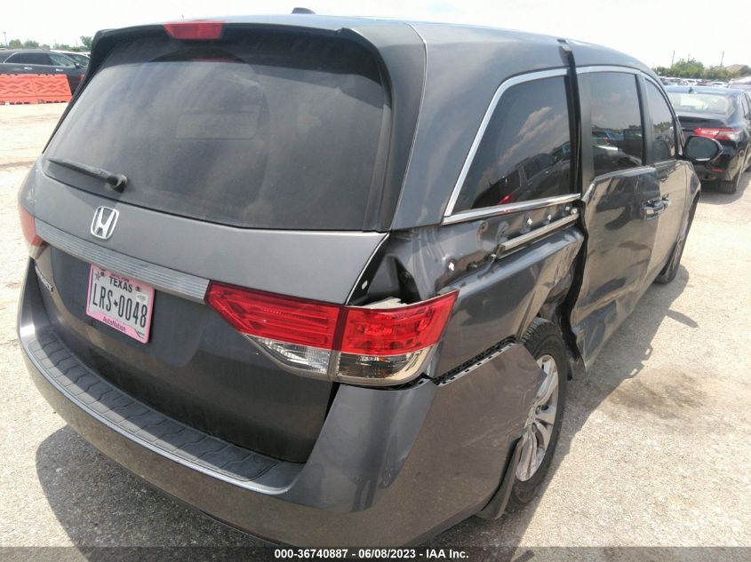 2014 HONDA ODYSSEY EX-L - 5FNRL5H62EB128348