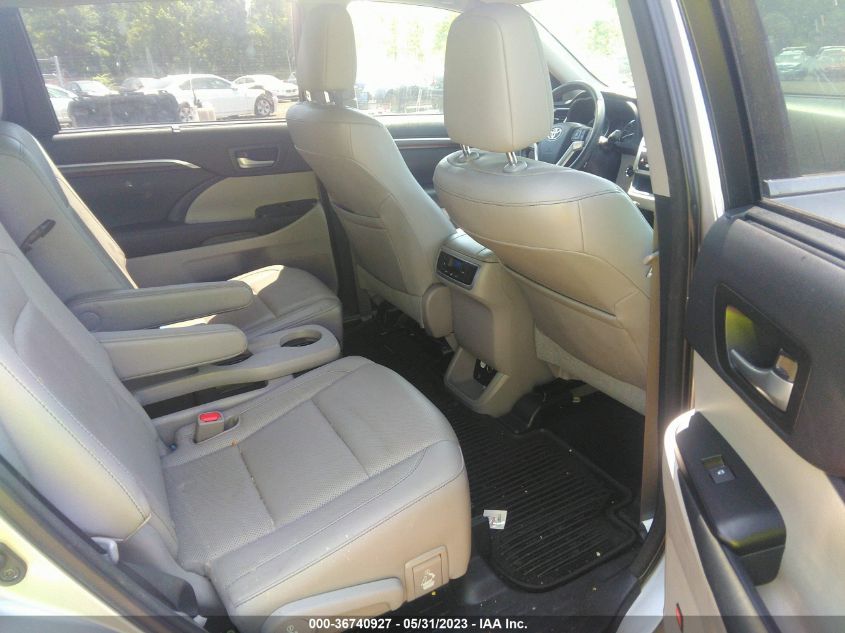 2015 TOYOTA HIGHLANDER LIMITED - 5TDDKRFH4FS157923