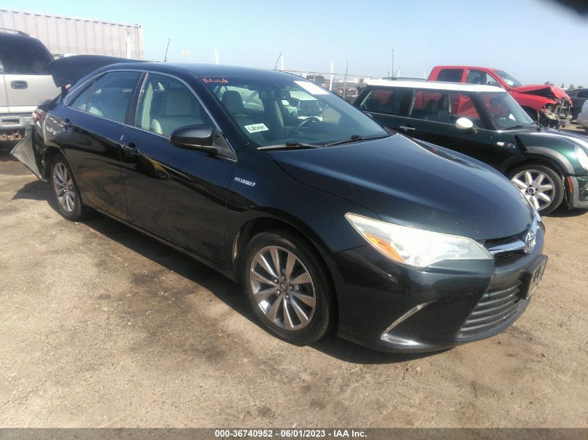 2015 TOYOTA CAMRY HYBRID XLE - 4T1BD1FK5FU142157