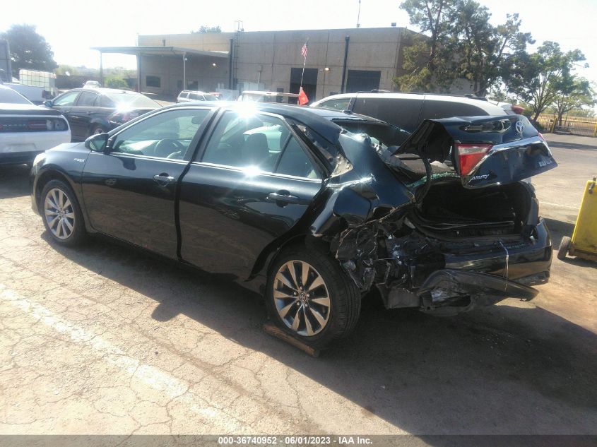 2015 TOYOTA CAMRY HYBRID XLE - 4T1BD1FK5FU142157