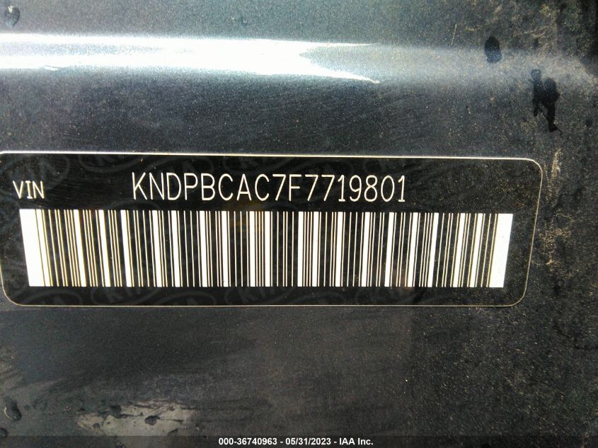 2015 KIA SPORTAGE LX - KNDPBCAC7F7719801